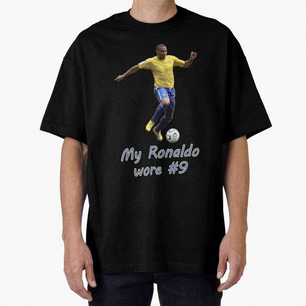 The True Ronaldo Oversized T-Shirt Follow the Final Road of FIFA World Cup 2026 Group Stage for Fans of Messi and Cristiano Ronaldo and Portugal, Bringing Stadium Chants, National Pride, Trophy Dreams and Unforgettable Football Memories; Ideal for