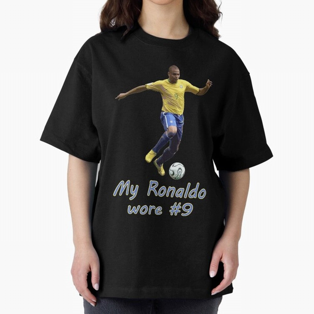 The True Ronaldo Oversized T-Shirt Follow the Final Road of FIFA World Cup 2026 Group Stage for Fans of Messi and Cristiano Ronaldo and Portugal, Bringing Stadium Chants, National Pride, Trophy Dreams and Unforgettable Football Memories; Ideal for