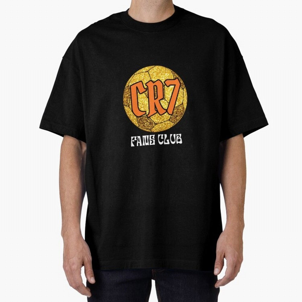 CR7 BLK3 Oversized T-Shirt Celebrate National Team Dreams in FIFA World Cup 2026 Spirit, Built around France and Portugal, Haaland and Mbappe, Championship Spirit, Famous Goals, Roaring Crowds and International Football Unity; Built for Supporters