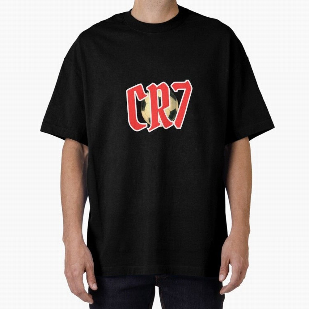 CR7 RED Oversized T-Shirt Honor Match Day Hype around FIFA World Cup 2026 USA Canada Mexico, Messi, Argentina, Football Passion, Legendary Performances, Festival Vibes and Supporter Community; Great for Supporters Who Love Legendary Players,
