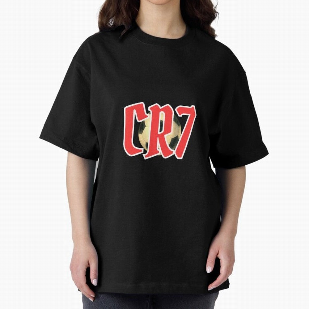 CR7 RED Oversized T-Shirt Honor Match Day Hype around FIFA World Cup 2026 USA Canada Mexico, Messi, Argentina, Football Passion, Legendary Performances, Festival Vibes and Supporter Community; Great for Supporters Who Love Legendary Players,