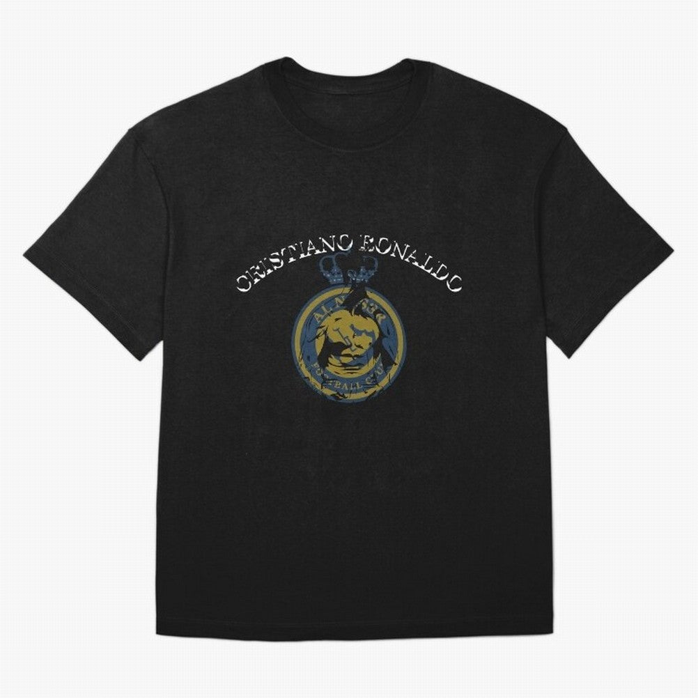 Ronaldo CR7 al nassr Oversized T-Shirt Bring Trophy Dreams to FIFA World Cup 2026 USA Canada Mexico for Fans of Mbappe and Germany, Bringing Champion Mindset, Group Stage Buzz, Knockout Tension and Passionate Fan Culture; Perfect for Fans,