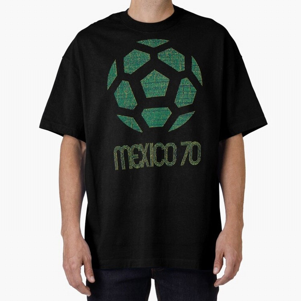 Mexico 70 World Cup Oversized T-Shirt Bring Stadium Energy to the FIFA World Cup 2026 Group Stage Journey through Cristiano Ronaldo, Haaland and CR7 Highlights, Portugal, Spain and Germany Pride, Supporter Pride, Iconic Celebrations, Legendary