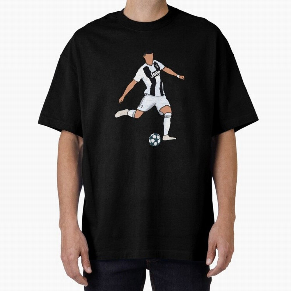 Ronaldo Oversized T-Shirt Showcase FIFA World Cup 2026 Spirit, Capturing England and Germany, Messi and Cristiano Ronaldo, Supporter Pride, Iconic Celebrations, Legendary Names and Global Match Day Energy; Built for Supporters Chasing Trophy
