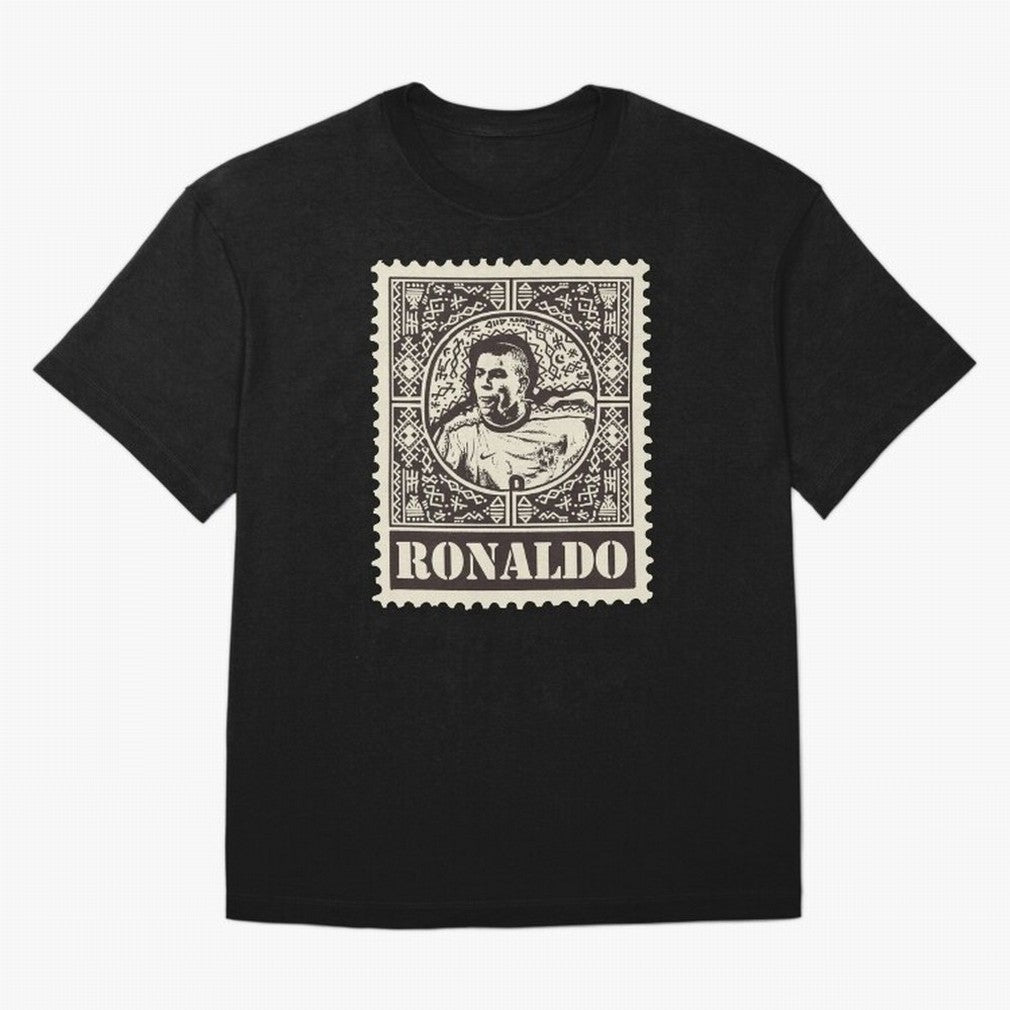 LEGEND FOOTBALL Oversized T-Shirt Spotlight FIFA World Cup 2026 USA Canada Mexico Centered on Cristiano Ronaldo, Brazil Energy, Worldwide Fan Energy, Dramatic Goals, Stadium Lights and Championship Celebrations; Great for Supporters Who Love