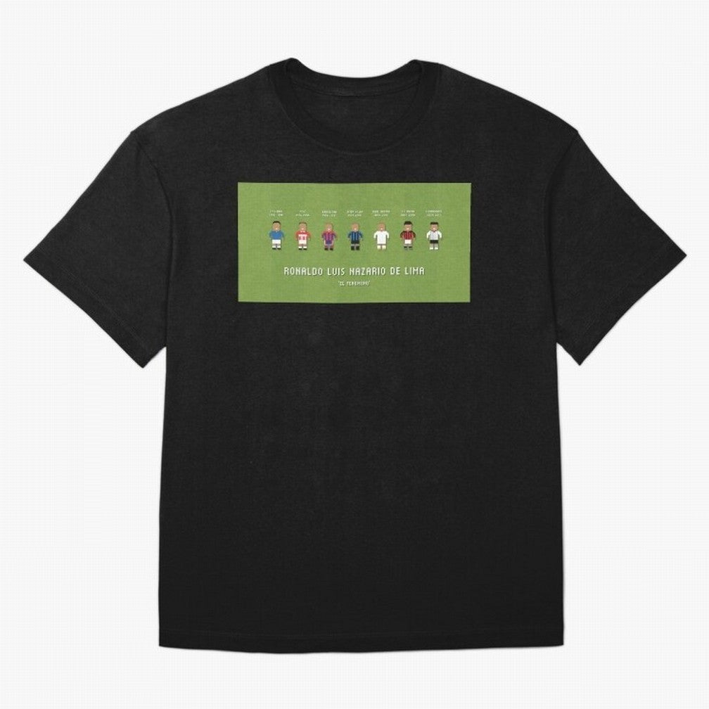 Ronaldo R9 Clubs Oversized T-Shirt Celebrate Unforgettable Nights in Global Football Passion for FIFA World Cup 2026 USA Canada Mexico, Connected to Neymar, Haaland and Cristiano Ronaldo, Germany, Championship Spirit, Famous Goals, Roaring Crowds