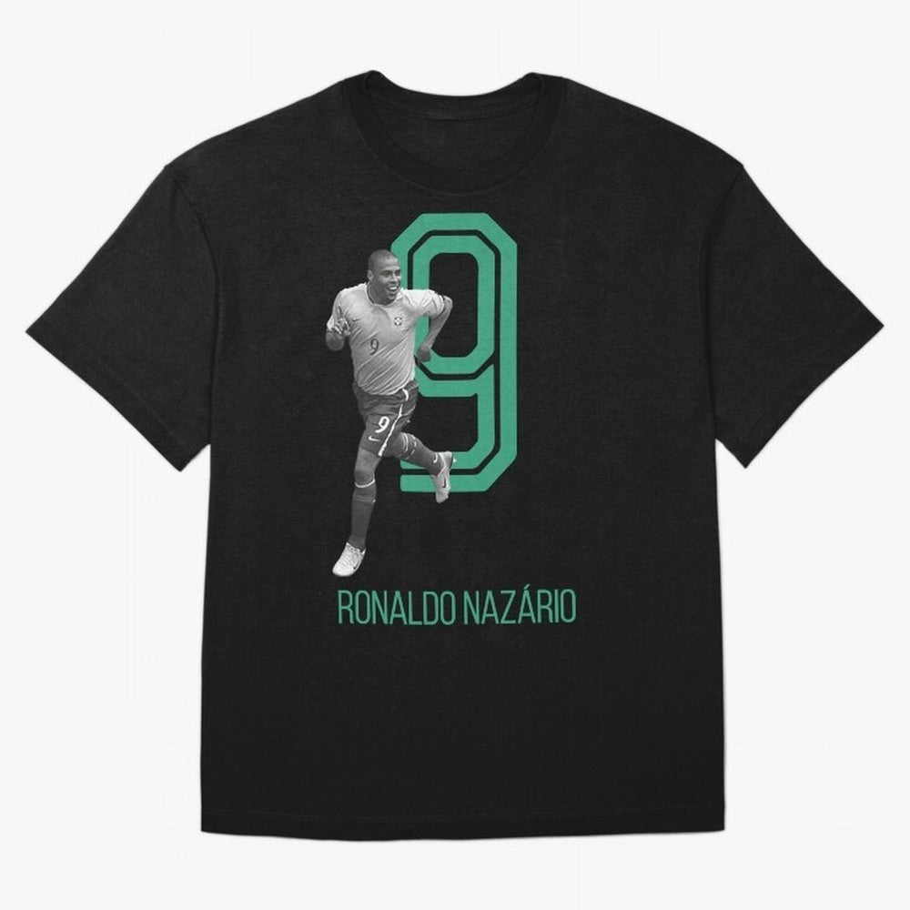 Ronaldo Naz¨¢rio Retro Oversized T-Shirt Carry the Dream of Global Football Passion for FIFA World Cup 2026 USA Canada Mexico, Inspired by Cristiano Ronaldo, Haaland and CR7, Argentina, Football History, Final Match Energy, Crowd Noise and Once in