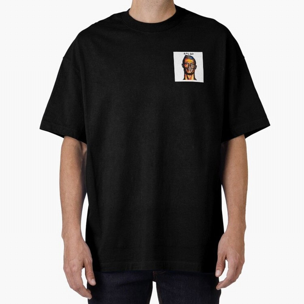 rnldo Oversized T-Shirt Feel Match Day Hype around FIFA World Cup 2026 USA Canada Mexico, Haaland and Mbappe, Spain, Match Day Excitement, Supporter Culture, Golden Goals and Global Football Passion; Perfect for People Who Love Argentina, Brazil,
