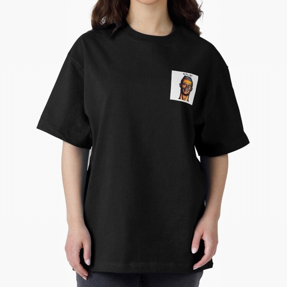 rnldo Oversized T-Shirt Feel Match Day Hype around FIFA World Cup 2026 USA Canada Mexico, Haaland and Mbappe, Spain, Match Day Excitement, Supporter Culture, Golden Goals and Global Football Passion; Perfect for People Who Love Argentina, Brazil,