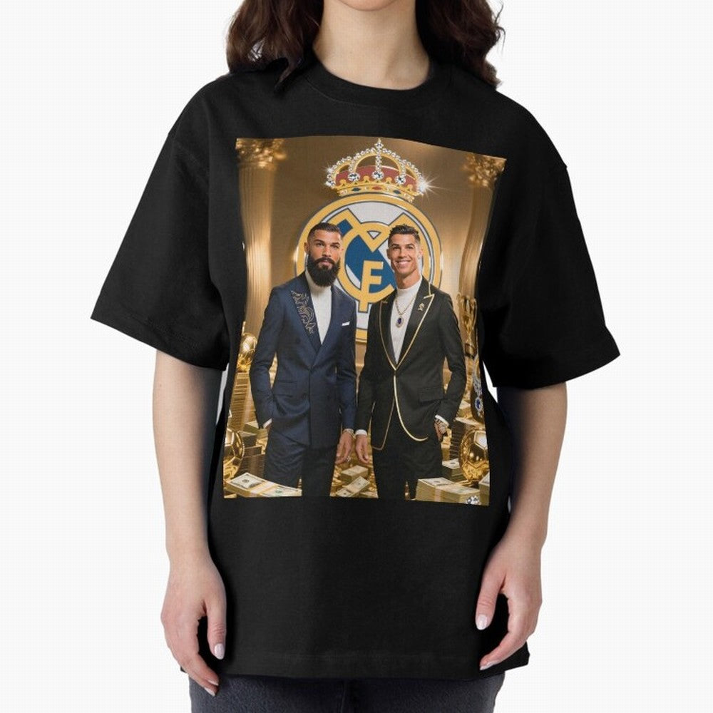 Viking Stars Oversized T-Shirt Represent Fans Who Live for FIFA World Cup 2026 Group Stage for Fans of Messi and Cristiano Ronaldo and Portugal, Bringing Champion Mindset, Group Stage Buzz, Knockout Tension and Passionate Fan Culture; Great for