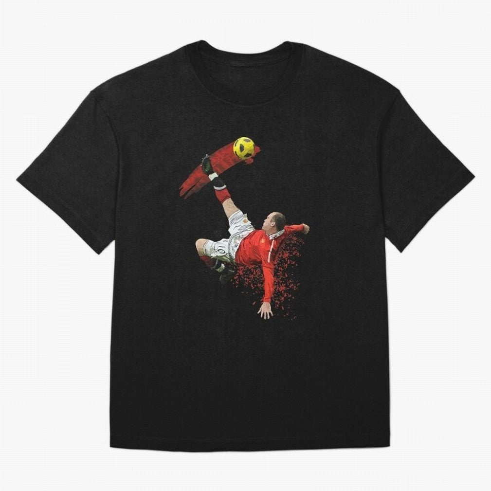 Wayne Rooney Oversized T-Shirt Bring Match Day Fire to FIFA World Cup 2026 USA Canada Mexico for Fans of Cristiano Ronaldo and Spain, Bringing Football Festival Excitement, Trophy Ambitions, Country Rivalries and Star Player Buzz; Ideal for
