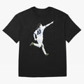 Roberto Baggio - Italy | Mbappe gift Oversized T-Shirt Capture Stadium Memories from FIFA World Cup 2026 USA Canada Mexico Spirit, with England, Messi, CR7 and Mbappe, Sports Nostalgia, International Competition, Famous Players and Unforgettable