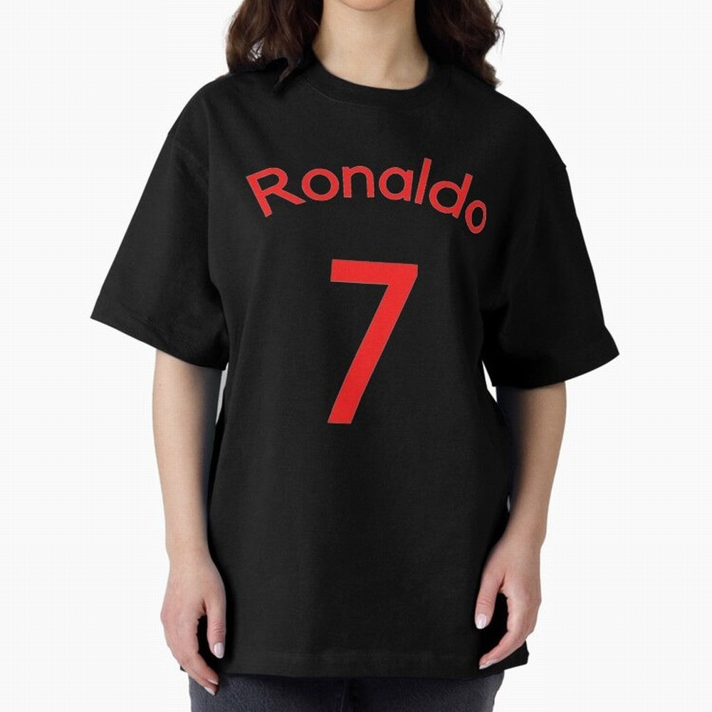 Ronaldo Manchester United Oversized T-Shirt Feel the Trophy Chase of the FIFA World Cup 2026 USA Canada Mexico Journey through Mbappe and Neymar Highlights, France Pride, Football Festival Excitement, Trophy Ambitions, Country Rivalries and Star