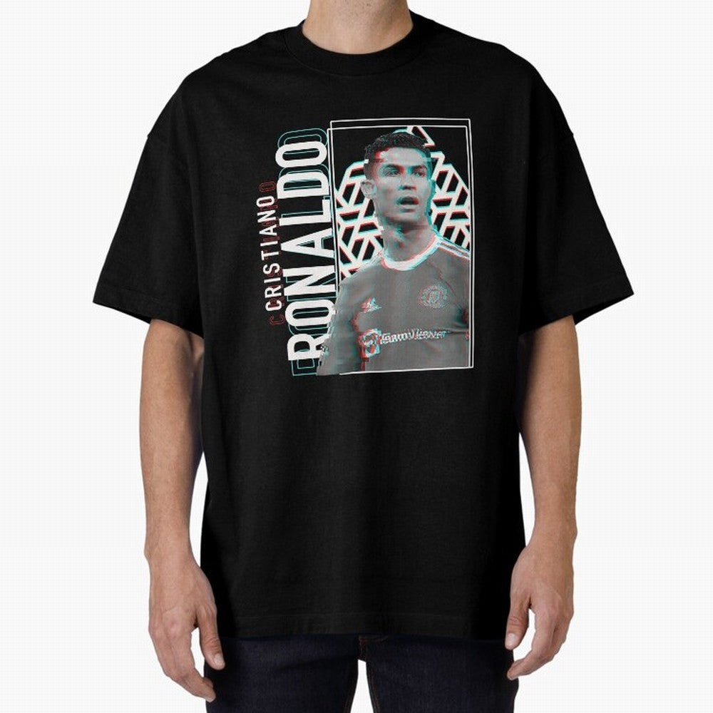 Cristiano Ronaldo sport Oversized T-Shirt Embrace FIFA World Cup 2026 Group Stage Capturing Haaland and Mbappe, Netherlands Energy, Football History, Final Match Energy, Crowd Noise and Once in a Lifetime Moments; Perfect for People Who Love