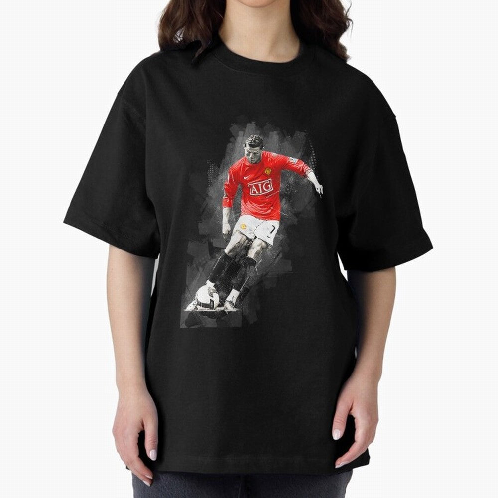 Cristiano Ronaldo gift Oversized T-Shirt Enjoy the Biggest Football Party of the FIFA World Cup 2026 USA Canada Mexico Journey through Cristiano Ronaldo, Haaland and CR7 Highlights, Portugal, Spain and Germany Pride, Fan Favorite Moments, National