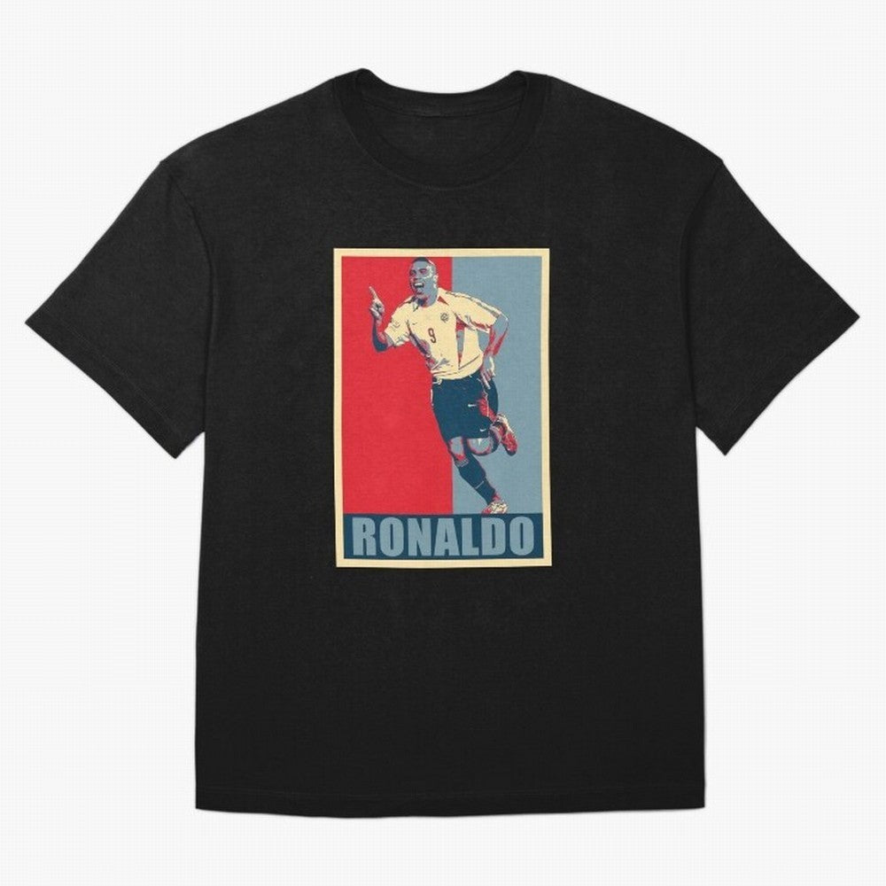 Ronaldo De Lima Celebration Oversized T-Shirt Step into Match Day Hype around FIFA World Cup 2026 USA Canada Mexico, Mbappe and Neymar, Argentina, France and Brazil, Football Festival Excitement, Trophy Ambitions, Country Rivalries and Star Player