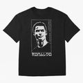 Ronaldo Japanese Style Portrait art illustration Oversized T-Shirt Celebrate Supporters United by FIFA World Cup 2026 USA Canada Mexico Highlighting Mbappe and Neymar, Argentina Energy, Game Day Rituals, Football Legends, Country Pride and the Road