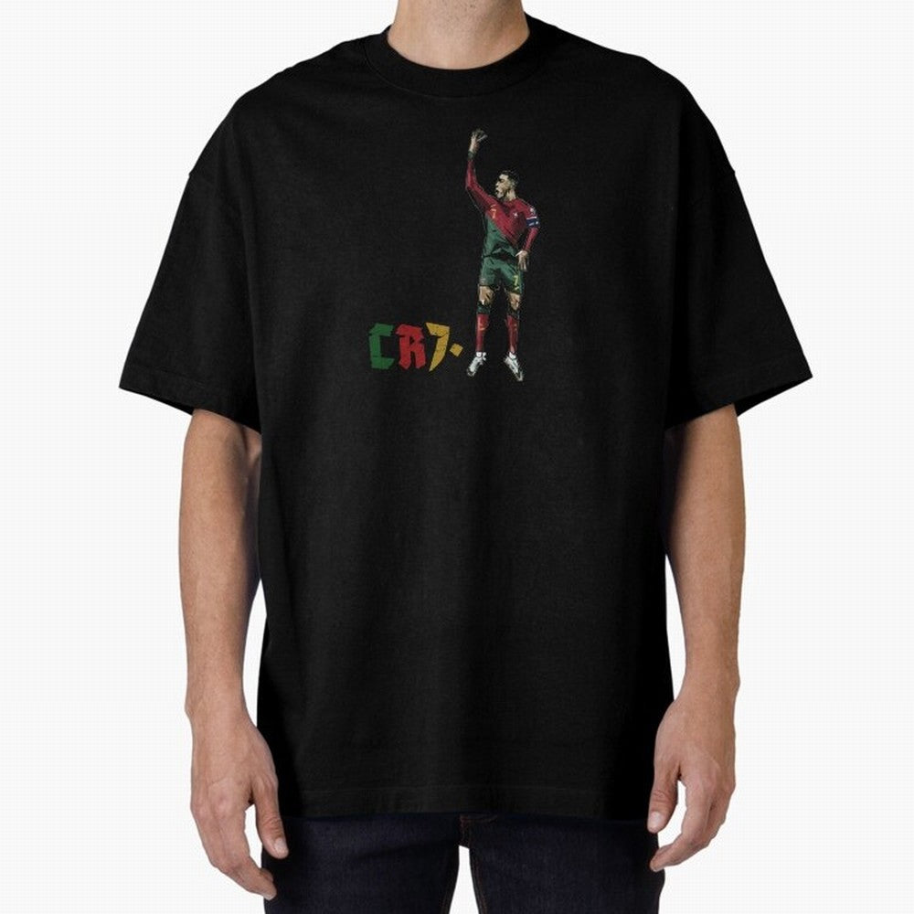 CR7. Oversized T-Shirt Make Game Day About FIFA World Cup 2026 Driven by Neymar, England Energy, Retro Football Energy, Iconic Rivalries, Trophy Chase Drama and Stadium Atmosphere; Created for Match Day Parties, Soccer Gifts, Fan Photos, Travel