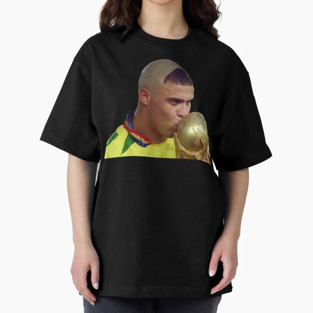 El Fenomeno Oversized T-Shirt Relive Match Day Hype around FIFA World Cup 2026 USA Canada Mexico, Neymar, France, Tournament Hype, Historic Matchups, Family Viewing Parties and Global Sports Pride; Created for Match Day Parties, Soccer Gifts, Fan