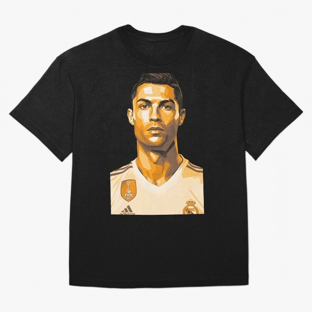 Ronaldo Oversized T-Shirt Fuel Your Fan Pride for Global Football Passion for FIFA World Cup 2026 USA Canada Mexico, with Messi, Neymar and Mbappe, Argentina, France and Brazil, Match Day Excitement, Supporter Culture, Golden Goals and Global