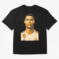 Ronaldo Oversized T-Shirt Fuel Your Fan Pride for Global Football Passion for FIFA World Cup 2026 USA Canada Mexico, with Messi, Neymar and Mbappe, Argentina, France and Brazil, Match Day Excitement, Supporter Culture, Golden Goals and Global