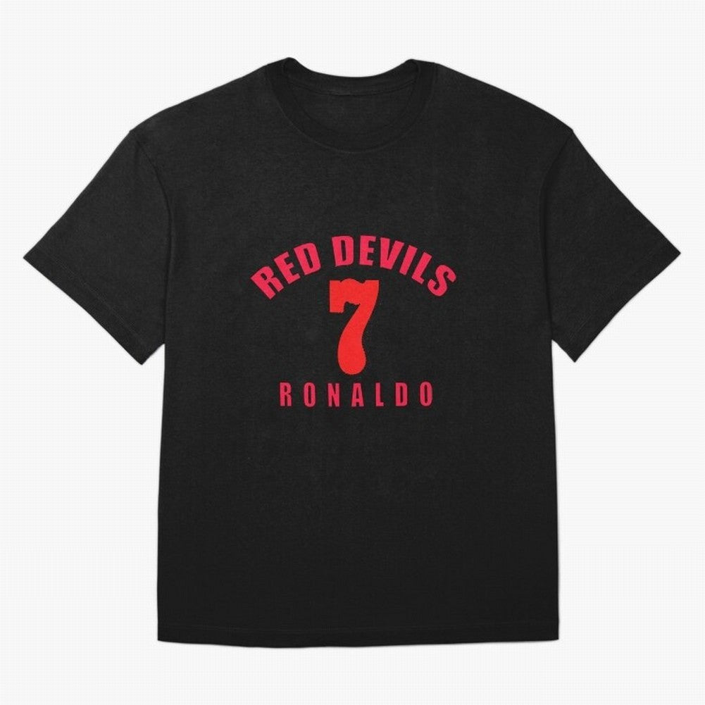 Cristiano Ronaldo Manchester United Oversized T-Shirt Carry the Colors and Pride of FIFA World Cup 2026 for Fans of Messi, CR7 and Mbappe and England and Germany, Bringing Game Day Rituals, Football Legends, Country Pride and the Road to the Final;