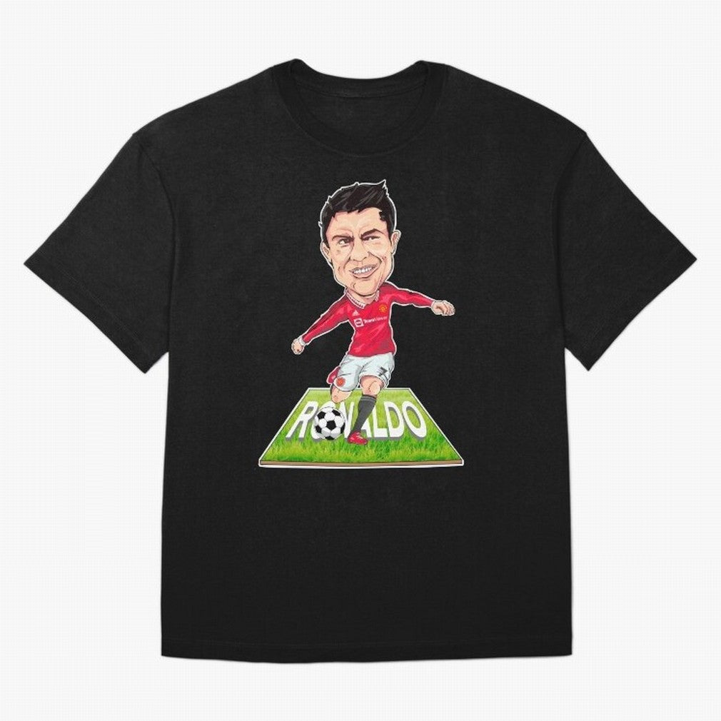 Cristiano Ronaldo Oversized T-Shirt Represent FIFA World Cup 2026 USA Canada Mexico Driven by Mbappe and Neymar, Spain Energy, Game Day Rituals, Football Legends, Country Pride and the Road to the Final; Ideal for Fans Who Follow Messi, Cristiano