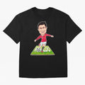 Cristiano Ronaldo Oversized T-Shirt Represent FIFA World Cup 2026 USA Canada Mexico Driven by Mbappe and Neymar, Spain Energy, Game Day Rituals, Football Legends, Country Pride and the Road to the Final; Ideal for Fans Who Follow Messi, Cristiano