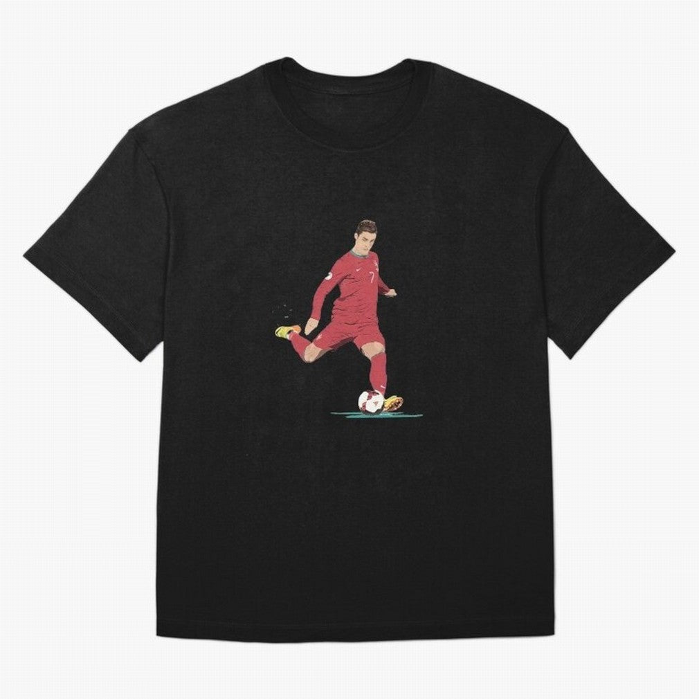 Cristiano ronaldo portugal 2022 Oversized T-Shirt Support the Legends of FIFA World Cup 2026 Group Stage Spirit, Capturing France, Messi, CR7 and Mbappe, Worldwide Fan Energy, Dramatic Goals, Stadium Lights and Championship Celebrations; Perfect