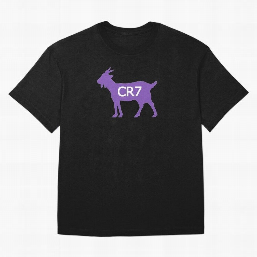 CR7 GOAT Purple Oversized T-Shirt Embrace FIFA World Cup 2026 USA Canada Mexico Spirit, Inspired by Germany, Mbappe and Neymar, Retro Football Energy, Iconic Rivalries, Trophy Chase Drama and Stadium Atmosphere; Made for Die Hard Supporters, Soccer