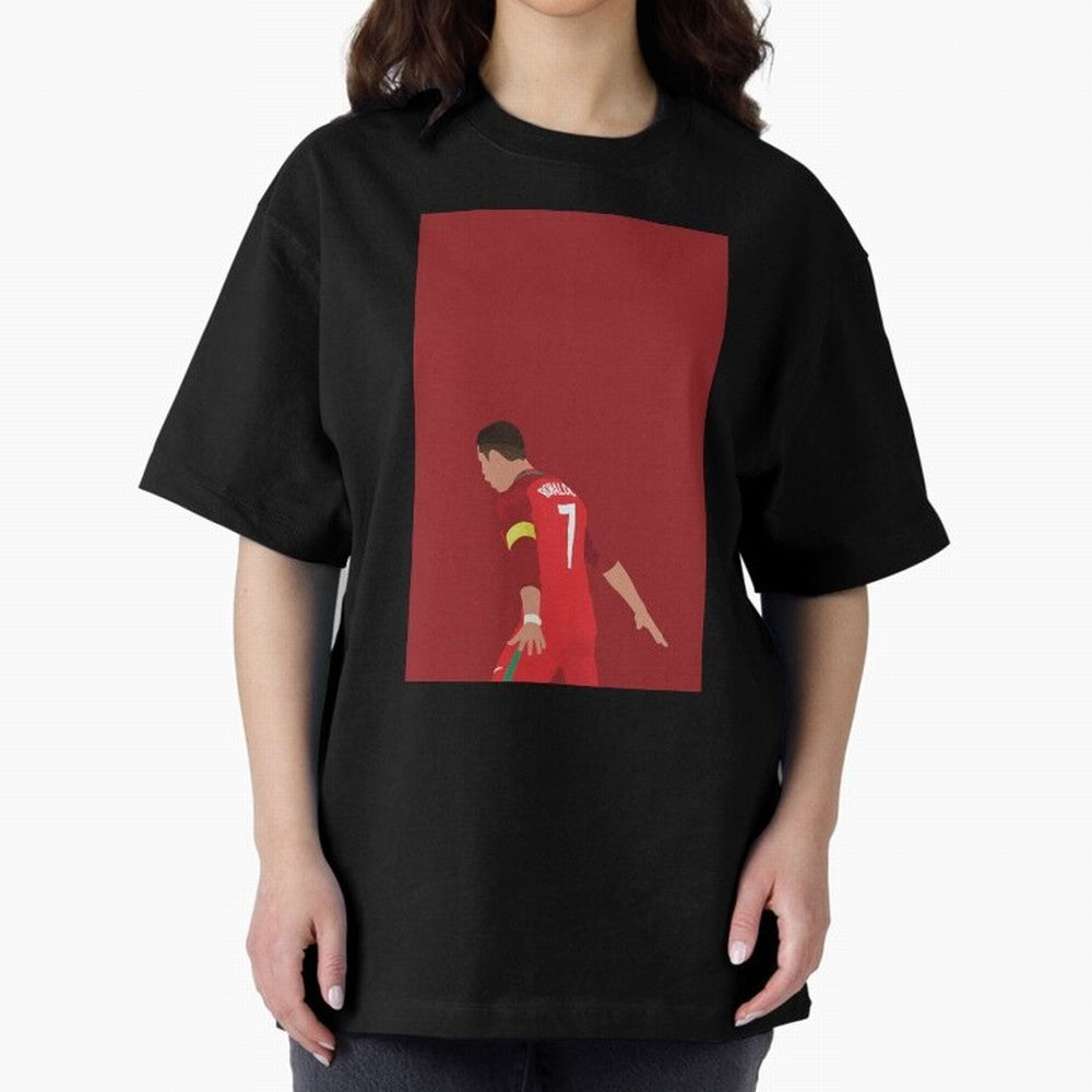 CR7 Oversized T-Shirt Bring Home FIFA World Cup 2026 USA Canada Mexico for Fans of Neymar, Haaland and Cristiano Ronaldo and France, Bringing Worldwide Fan Energy, Dramatic Goals, Stadium Lights and Championship Celebrations; Made for Die Hard