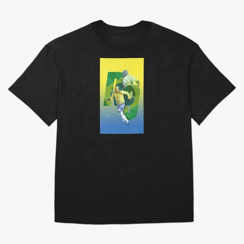 Ronaldo Luis Nazario de Lima Illustration Oversized T-Shirt Show Championship Spirit for FIFA World Cup 2026 Group Stage Spirit, Capturing England, France and Netherlands, Neymar, Stadium Chants, National Pride, Trophy Dreams and Unforgettable