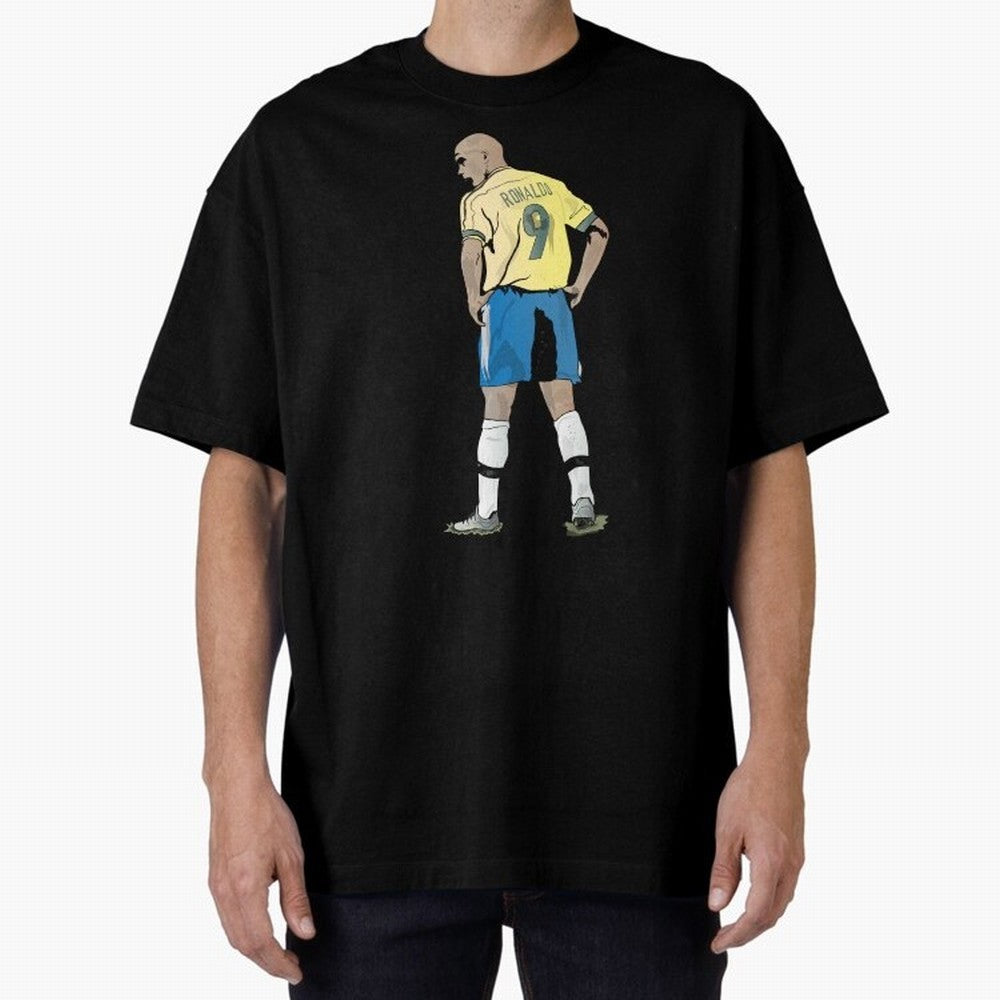 RONALDO NAZARIO 9 Oversized T-Shirt Remember the FIFA World Cup 2026 Group Stage Journey through Mbappe and Neymar Highlights, France and Portugal Pride, Game Day Rituals, Football Legends, Country Pride and the Road to the Final; Ideal for