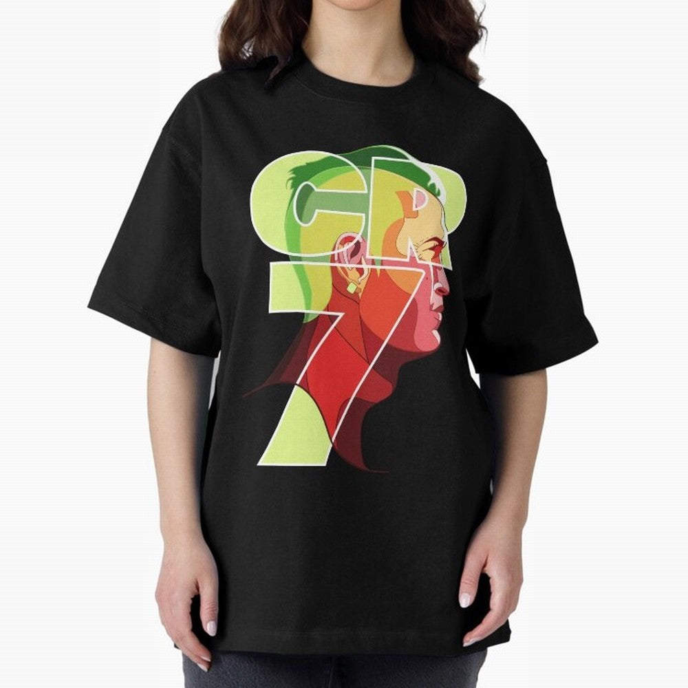 CR7 Football Legend ¨C Cristiano Ronaldo Inspired Design for True Fans Oversized T-Shirt Carry the Dream of FIFA World Cup 2026 Driven by CR7, Argentina Energy, Tournament Hype, Historic Matchups, Family Viewing Parties and Global Sports Pride;
