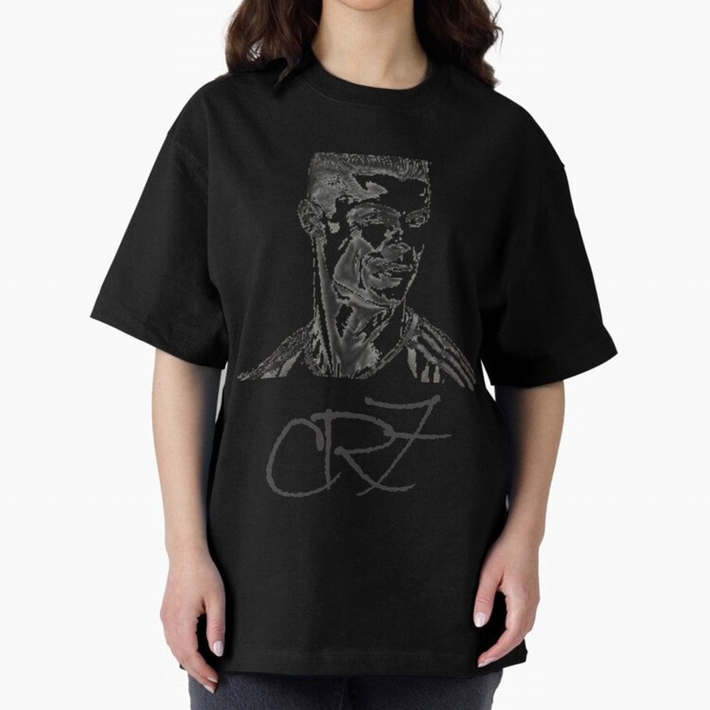 Great CR7 Oversized T-Shirt Live for the Drama of FIFA World Cup 2026 USA Canada Mexico Spirit, with Brazil, Portugal and Argentina, Neymar, Haaland and Cristiano Ronaldo, Stadium Memories, Football Loyalty, International Chants and Championship