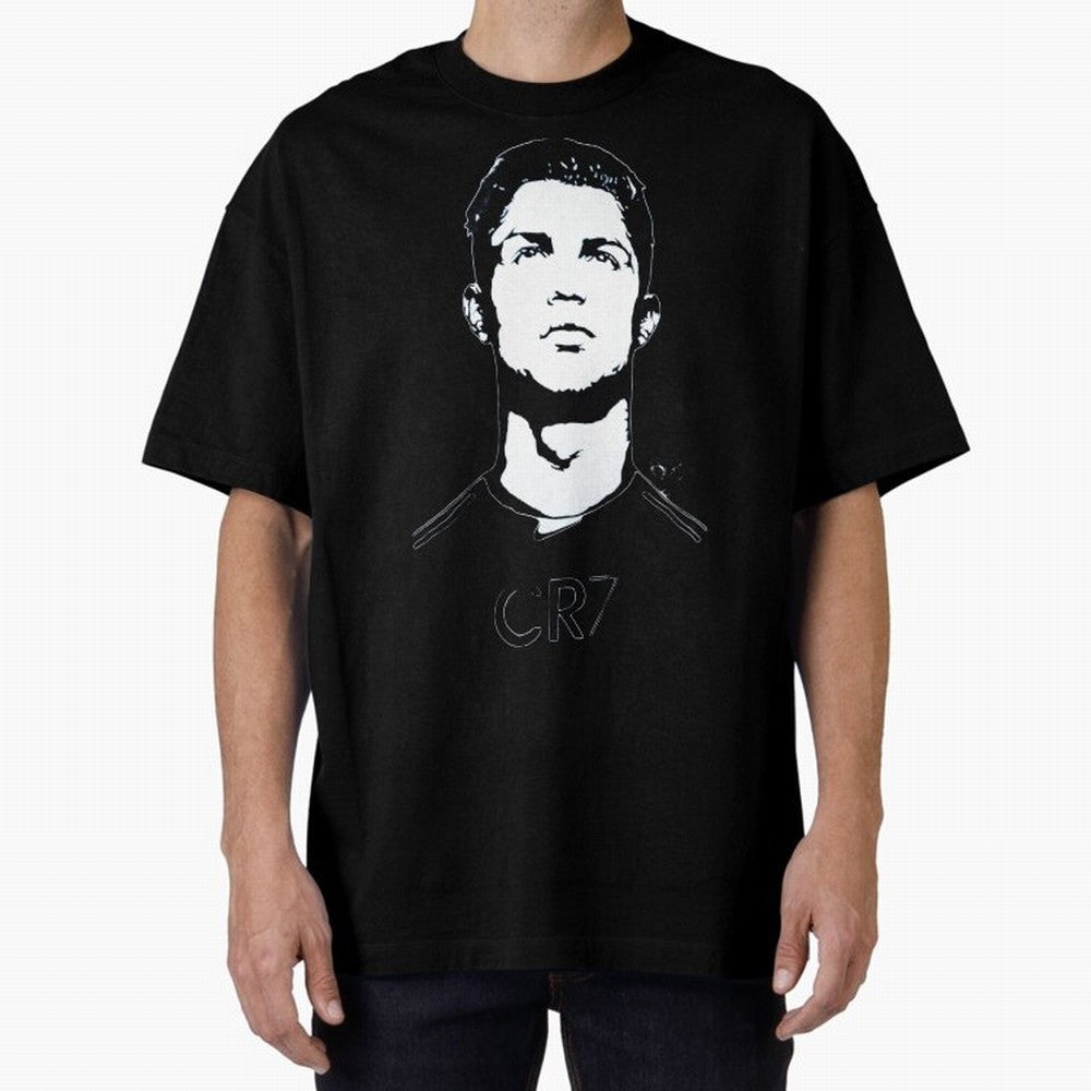 Cristiano Ronaldo Oversized T-Shirt Carry the Dream of FIFA World Cup 2026 USA Canada Mexico for Fans of Messi, Neymar and Mbappe and Netherlands, Bringing Football History, Final Match Energy, Crowd Noise and Once in a Lifetime Moments; Ideal for