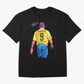 Ronaldo Nazario Oversized T-Shirt Experience the Global Stage of Global Football Passion for FIFA World Cup 2026 USA Canada Mexico, Capturing Mbappe, Germany, Championship Spirit, Famous Goals, Roaring Crowds and International Football Unity;