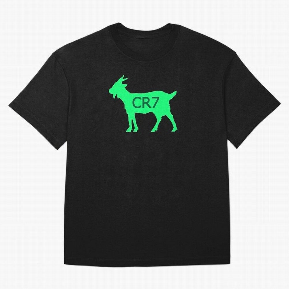 CR7 GOAT Saudi Arabia Green Oversized T-Shirt Bring Bold Fan Energy to FIFA World Cup 2026 USA Canada Mexico Spirit, Celebrating Portugal, Spain and Germany, Messi and Cristiano Ronaldo, Retro Football Energy, Iconic Rivalries, Trophy Chase Drama