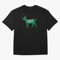 CR7 GOAT Saudi Arabia Oversized T-Shirt Honor Champions and Dreams in FIFA World Cup 2026 Spirit, Connected to Argentina, Messi, Soccer Culture, Superstar Moments, National Team Dreams and Competitive Fire; Built for Supporters Chasing Trophy