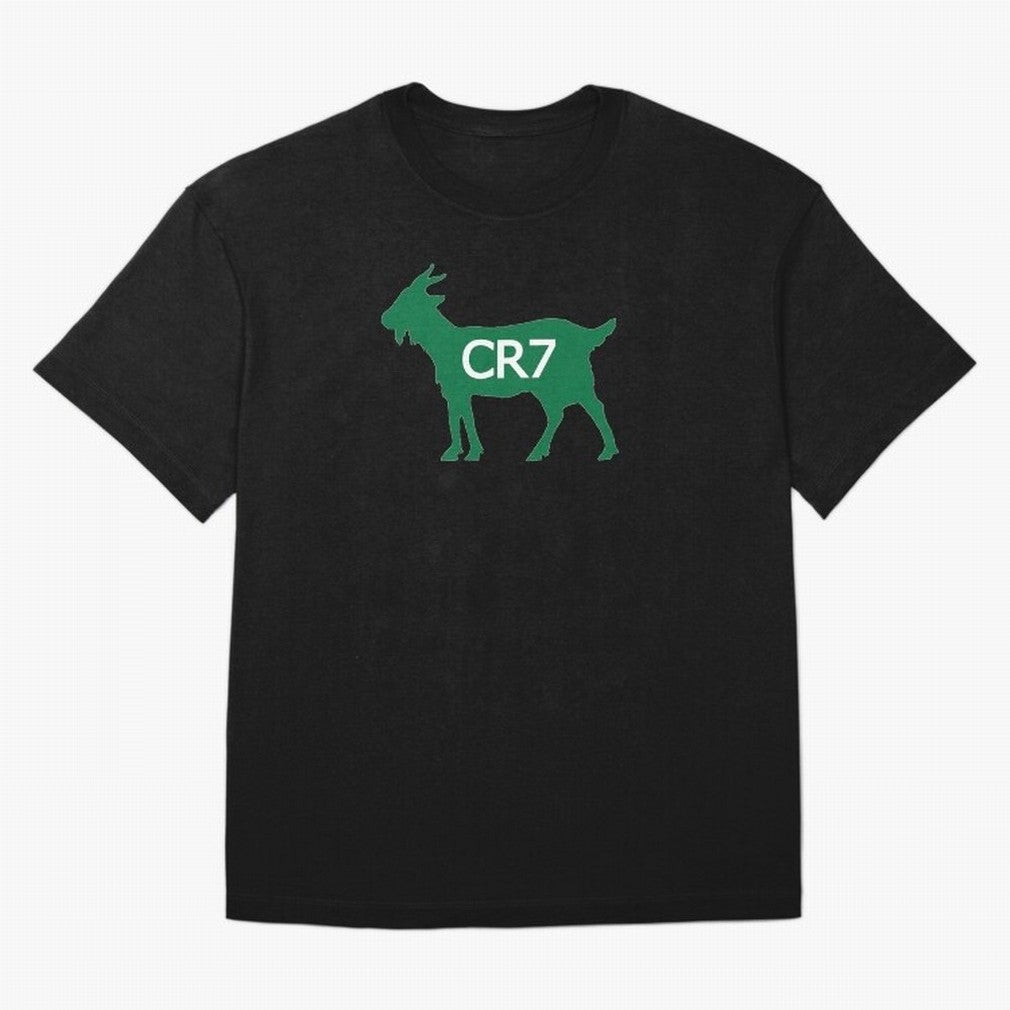 CR7 GOAT Saudi Arabia Oversized T-Shirt Honor Champions and Dreams in FIFA World Cup 2026 Spirit, Connected to Argentina, Messi, Soccer Culture, Superstar Moments, National Team Dreams and Competitive Fire; Built for Supporters Chasing Trophy