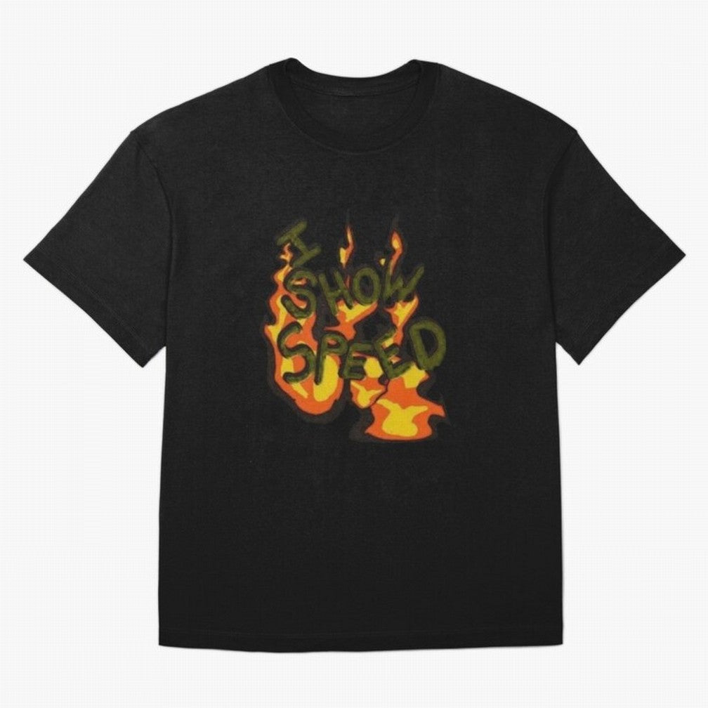 ISHOWSPEED MERCH LOGO 2 Oversized T-Shirt Bring a Champion Mindset to Match Day Hype around FIFA World Cup 2026 Group Stage, Neymar, Haaland and Cristiano Ronaldo, Spain, Stadium Memories, Football Loyalty, International Chants and Championship
