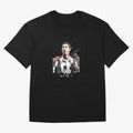 Ronaldo Oversized T-Shirt Celebrate Golden Goal Energy in Global Football Passion for FIFA World Cup 2026 Group Stage, Featuring Messi, CR7 and Mbappe, Spain, Champion Mindset, Group Stage Buzz, Knockout Tension and Passionate Fan Culture; Made for