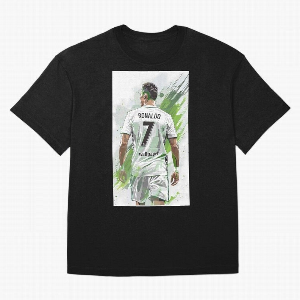 Ronaldo Oversized T-Shirt Celebrate Fan Favorites in Global Football Passion for FIFA World Cup 2026, Featuring Neymar, Haaland and Cristiano Ronaldo, Portugal, Sports Nostalgia, International Competition, Famous Players and Unforgettable