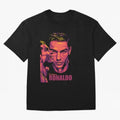 Cristiano Ronaldo Glow in the Dark Oversized T-Shirt Fuel FIFA World Cup 2026 USA Canada Mexico for Fans of Messi, Neymar and Mbappe and Argentina, France and Brazil, Bringing Stadium Memories, Football Loyalty, International Chants and
