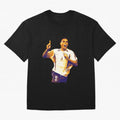 Ronaldo Naz¨¢rio brazil team Oversized T-Shirt Join FIFA World Cup 2026 Group Stage for Fans of CR7 and Portugal, Spain and Germany, Bringing Retro Football Energy, Iconic Rivalries, Trophy Chase Drama and Stadium Atmosphere; Perfect for People Who