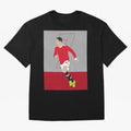 Cristiano Ronaldo 2021/22 Illustration Oversized T-Shirt Join the Global Buzz around FIFA World Cup 2026 USA Canada Mexico for Fans of Cristiano Ronaldo, Haaland and CR7 and Germany, Bringing Football Festival Excitement, Trophy Ambitions, Country