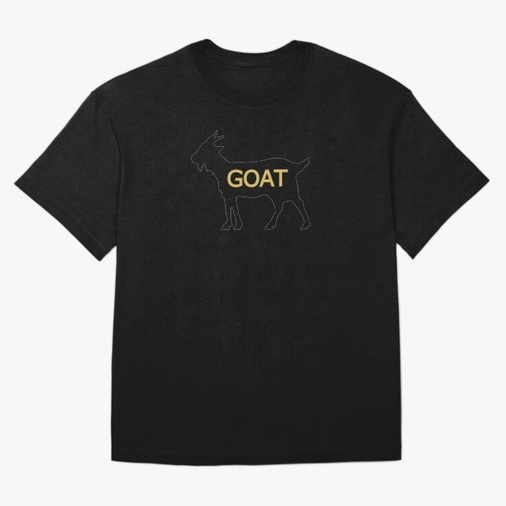 GOAT Alt Gold Oversized T-Shirt Embrace FIFA World Cup 2026 Group Stage Spirit, with France and Portugal, CR7 and Messi, Supporter Pride, Iconic Celebrations, Legendary Names and Global Match Day Energy; Perfect for Supporters Who Want Bold