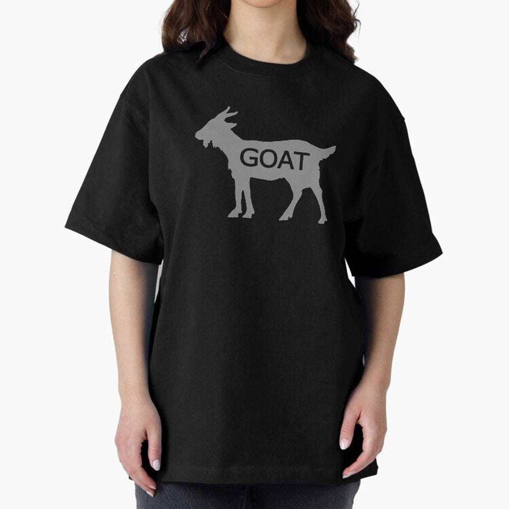 GOAT Grey 2 Oversized T-Shirt Celebrate the Stars of Global Football Passion for FIFA World Cup 2026, Filled with CR7 and Messi, England, France and Netherlands, Supporter Pride, Iconic Celebrations, Legendary Names and Global Match Day Energy;