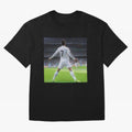 Ronaldo caricature Oversized T-Shirt Relive FIFA World Cup 2026 USA Canada Mexico Spirit, Celebrating England, France and Netherlands, Neymar, Vintage Soccer Flavor, Modern Football Stars, National Flags and Final Night Emotion; Created for Match