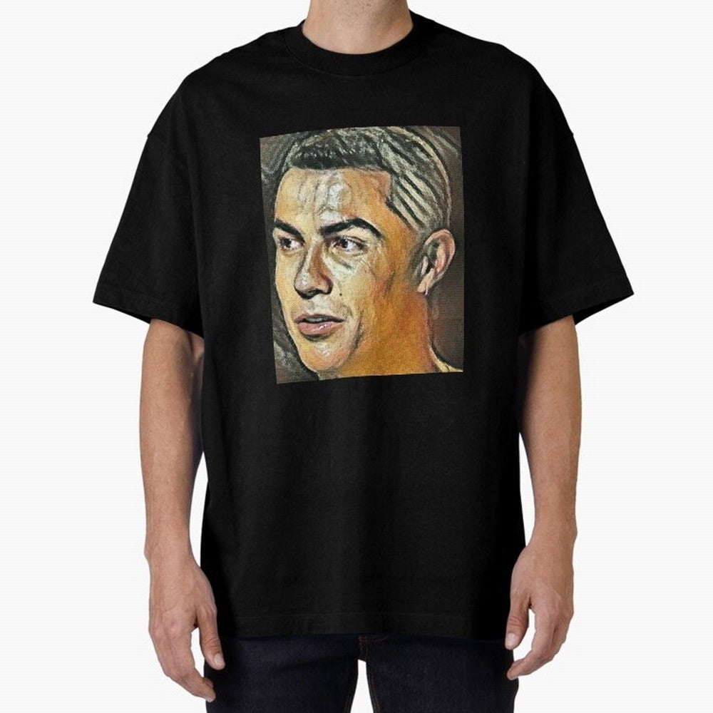 Cristiano Ronaldo Oversized T-Shirt Make Every Match About FIFA World Cup 2026 USA Canada Mexico Spirit, Highlighting France and Portugal, Neymar, Goal Celebration Energy, Supporter Heritage, Football Icons and Worldwide Tournament Joy; Perfect for